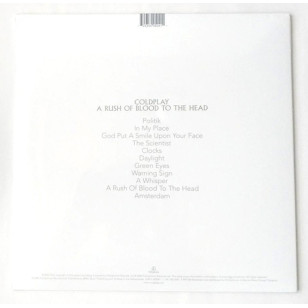 Coldplay - A Rush Of Blood To The Head Vinyl LP Gatefold (2013 Reissue) ***READY TO SHIP from Hong Kong***